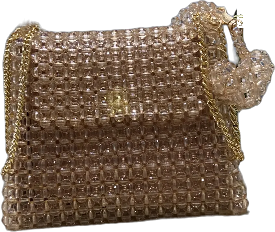 Bolso Pearl, color Champaña